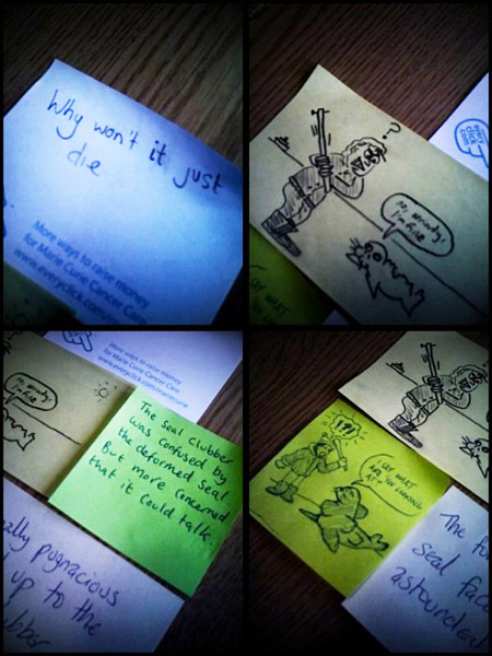 Post-it note game two